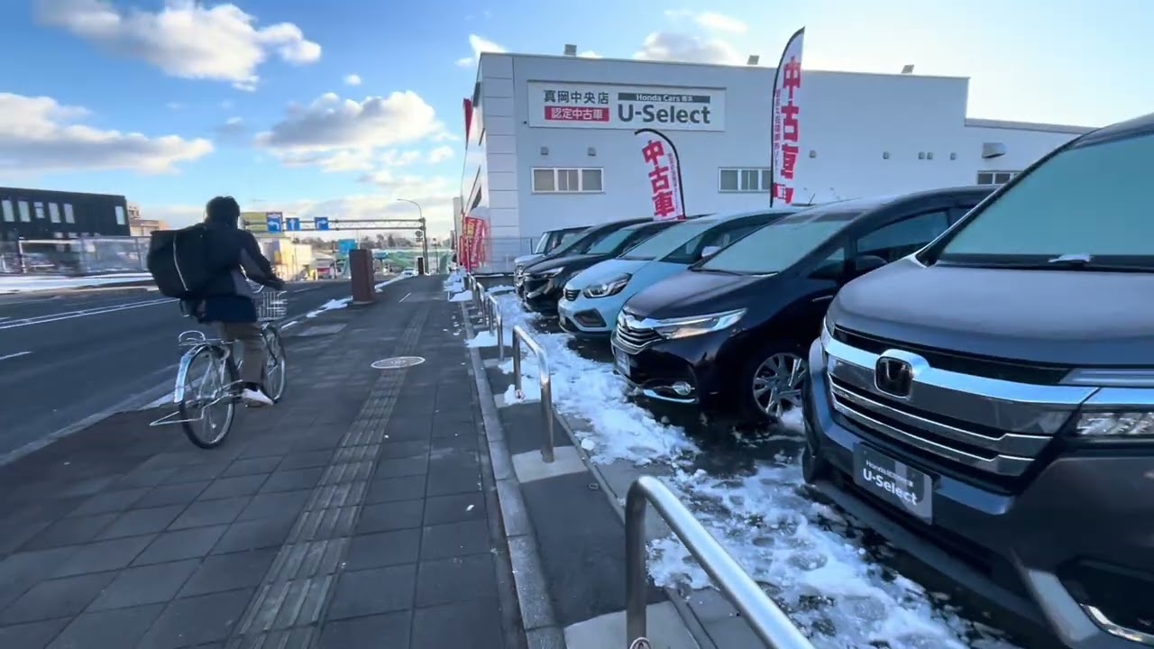 parte 👉2👈  Dois dias após neve no Japão 🇯🇵 