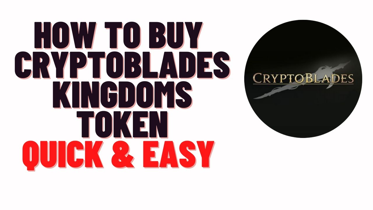 how to buy cryptoblades kingdoms token on trustwallet