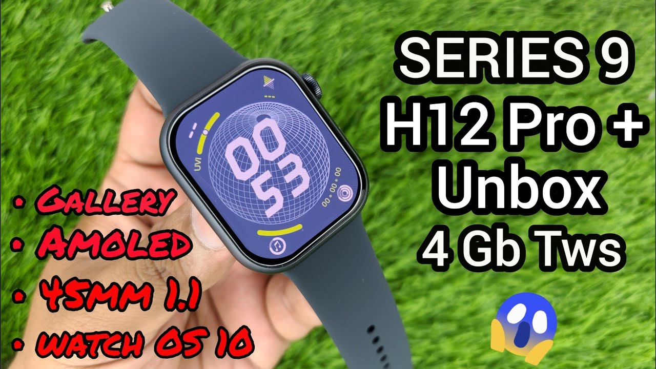 H12 Pro Plus Smartwatch | H12 Pro+ Smartwatch | H12 Pro Plus Full Review | H12 Pro Plus 4gb Amoled
