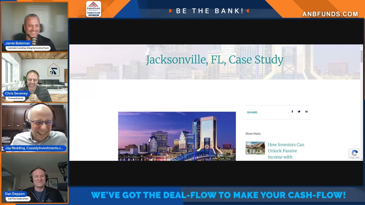 Be the Bank: Mortgage Note Investing Strategies & Real-World Case Study Insight with Jamie Bateman