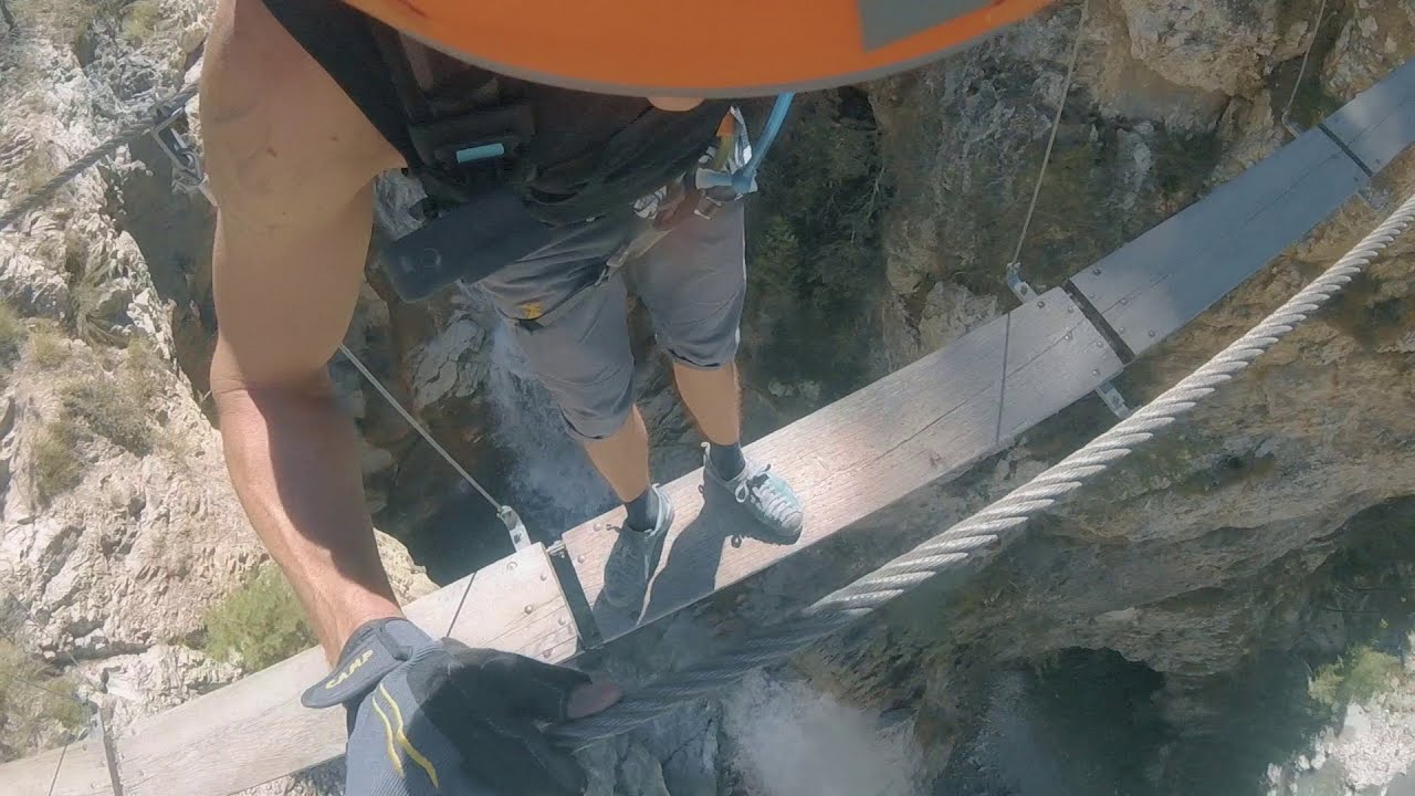 Via Ferrata La descente aux enfers & la Montée au purgatoire-Aussois