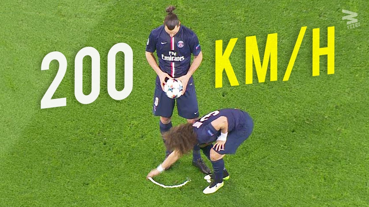 Top 15 Strongest Free Kick Goals ● Fastest Shots