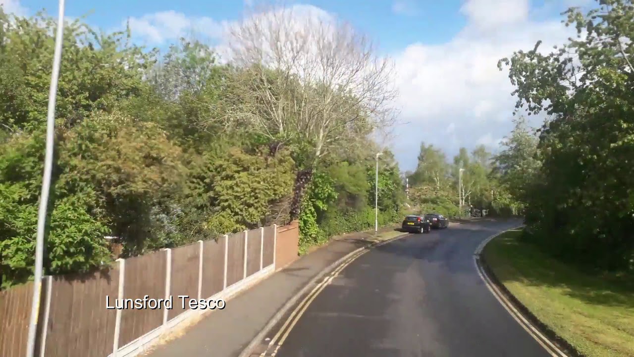 [FULL VISUAL] 71 Snodland Railway Station - Maidstone (Arriva Kent & Surrey) [6402 GN04UDP]