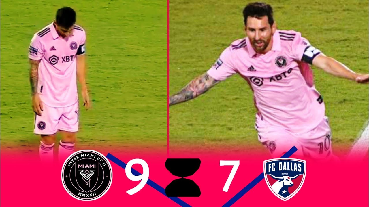Lionel Messi taught football agnaist Fc Dallas & Saved the Inter Miami 2023