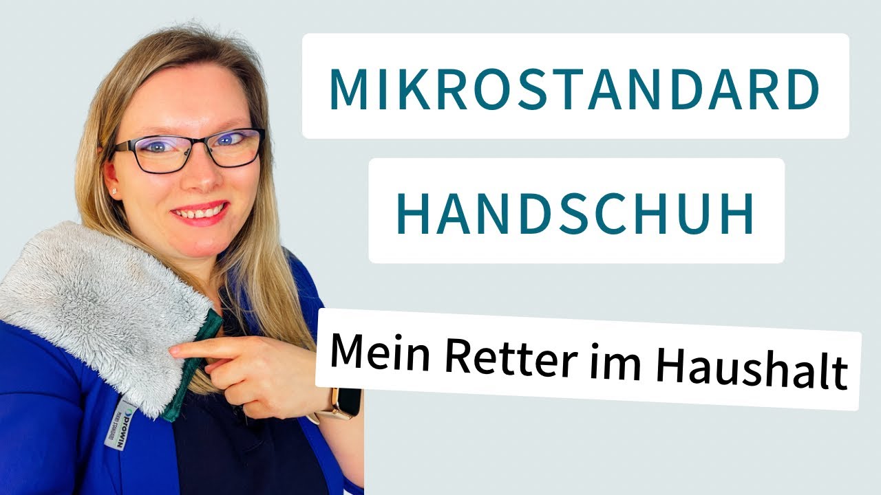 Mein Retter im Haushalt - der Mikro Standard Handschuh