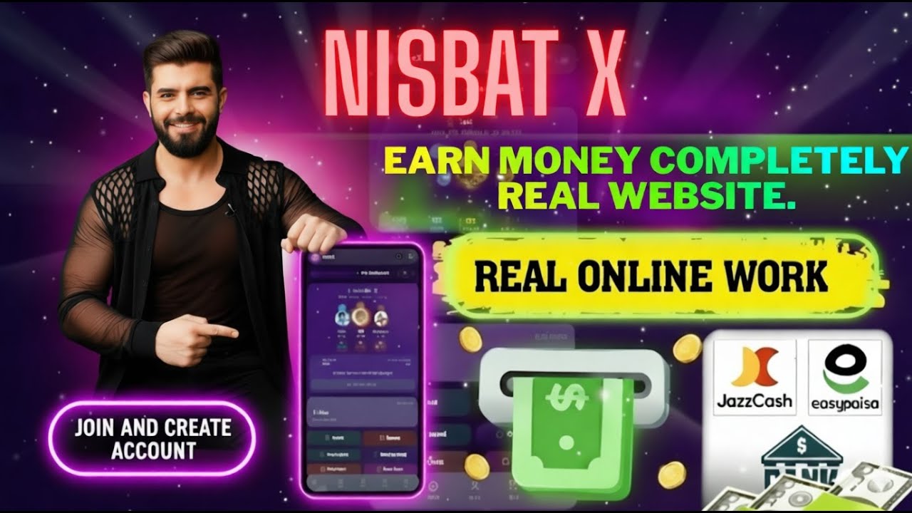 Nisbat X Lifetime Earning Platform Online Earning Guides Digital Income