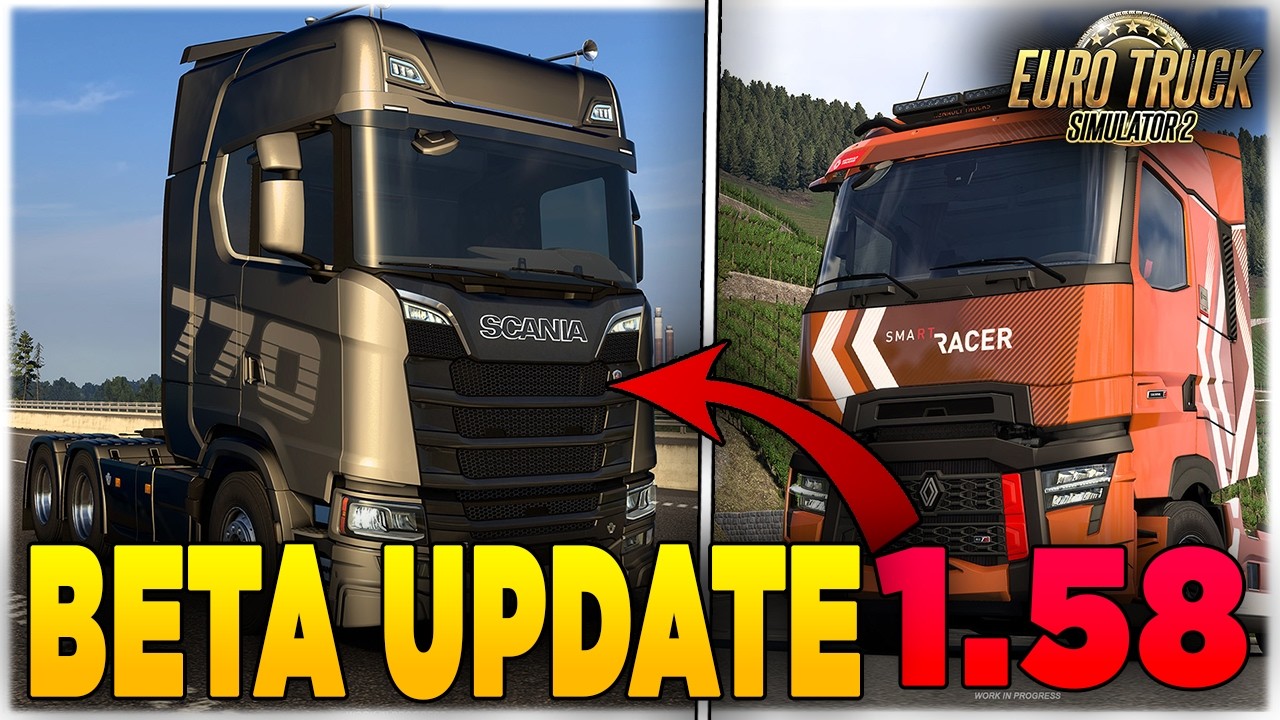 ETS2 1.58 OPEN BETA UPDATE 🔥🚀 First Look und Changelog!