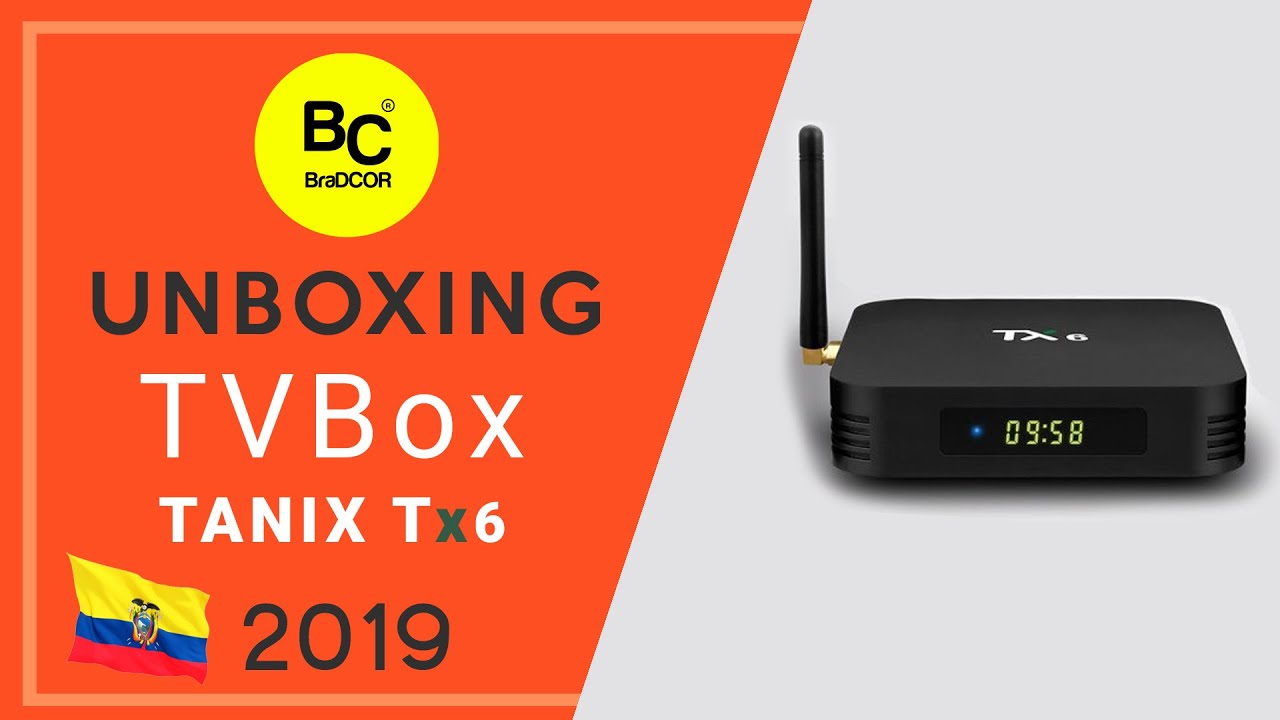 ✅ UNBOXING TVBox Tanix Tx6 || ALIEXPRESS || Bradcor Tutoriales ✅