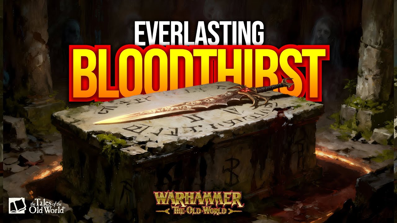 The SWORD of KHAINE: Warhammer's Deadliest Weapon | Warhammer the Old World Lore