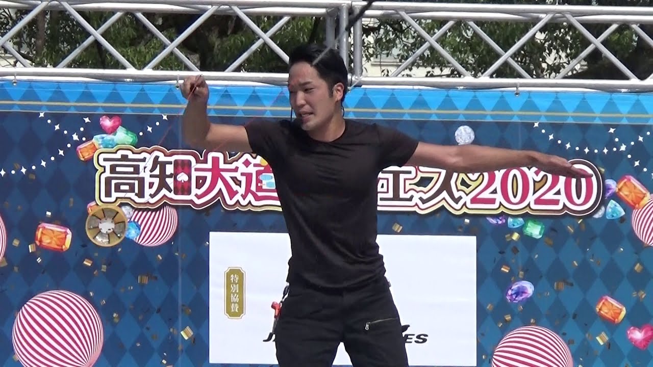Performer SYO! さん 高知大道芸フェス2020 10／4 オーテピア
