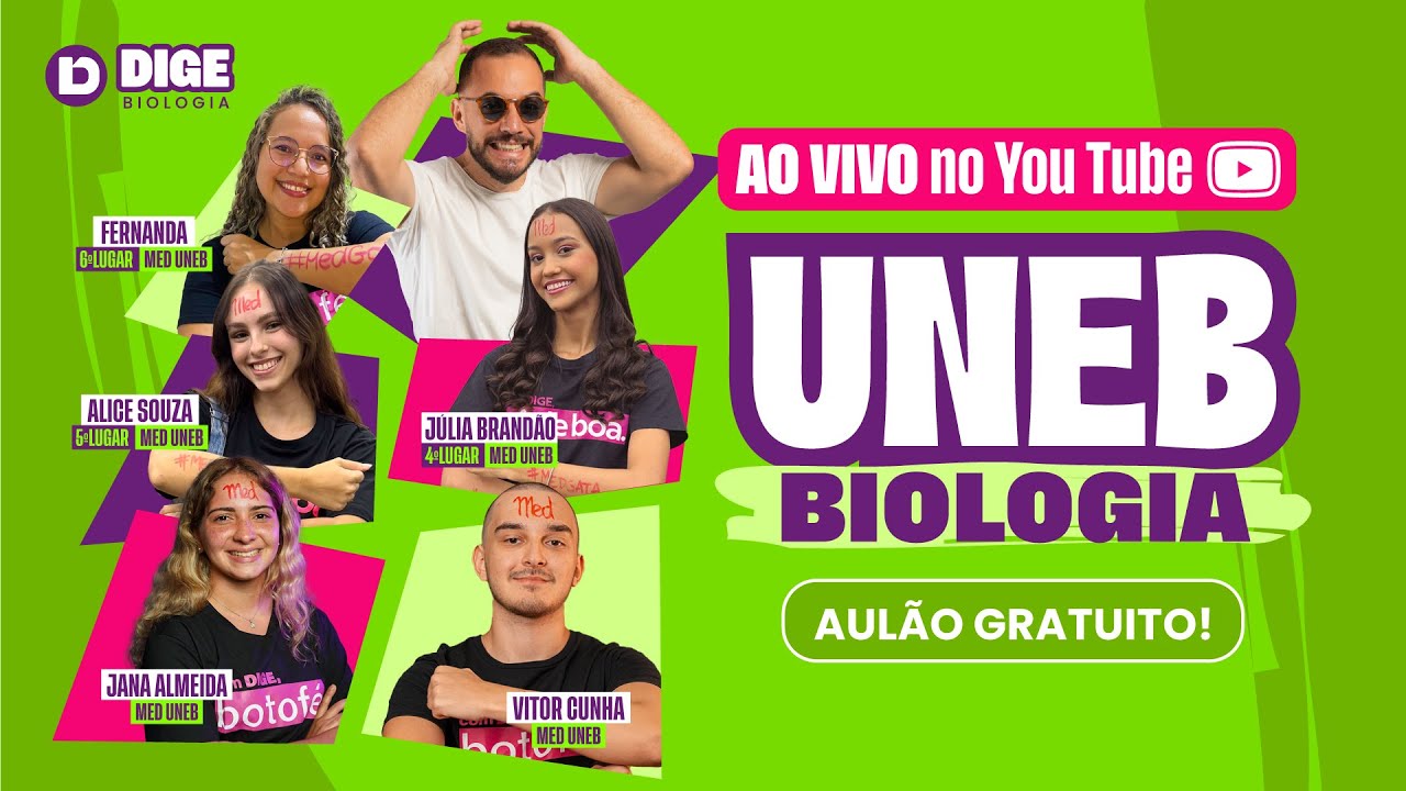 REVIS&Atilde;O UNEB | BIOLOGIA COM DIGE
