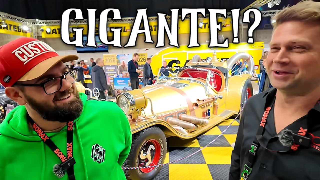 SISTA DAGEN PÅ OSLO MOTOR SHOW 2025 | Tempo Gigante Flåklypa Grand Prix