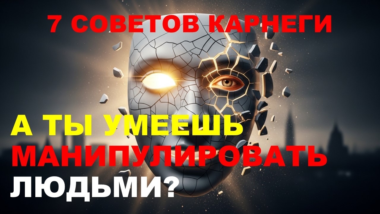 7 советов Карнеги которые сделают тебя манипулятором | Тёмная сторона