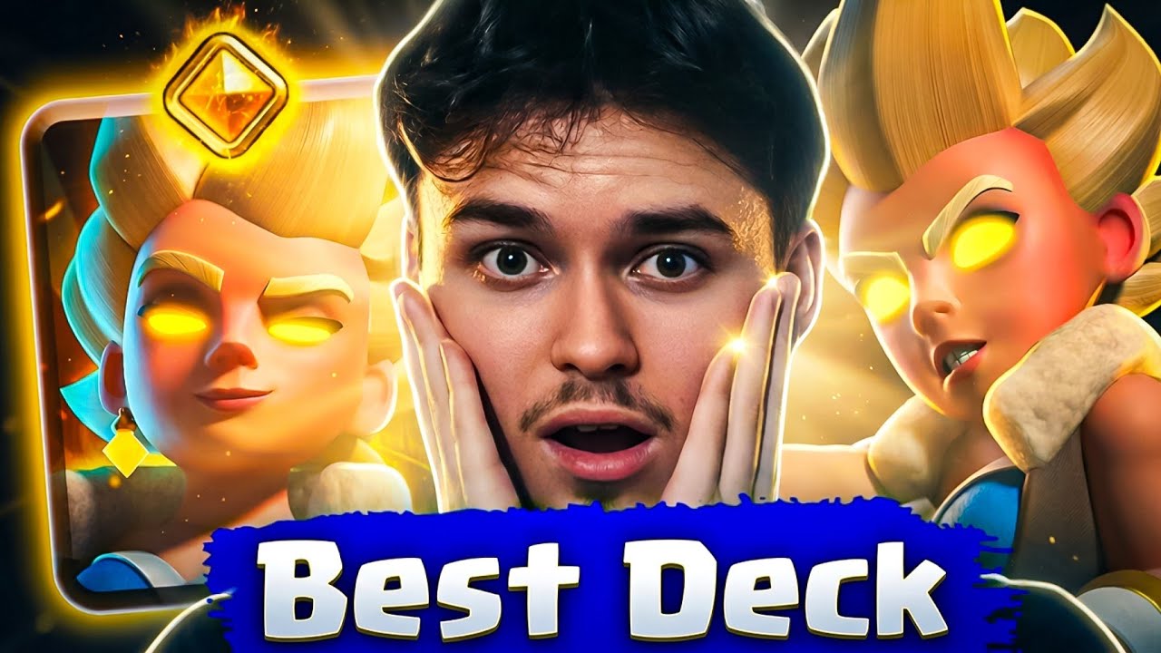 BEST Hero Valkyrie Deck in Clash Royale!!