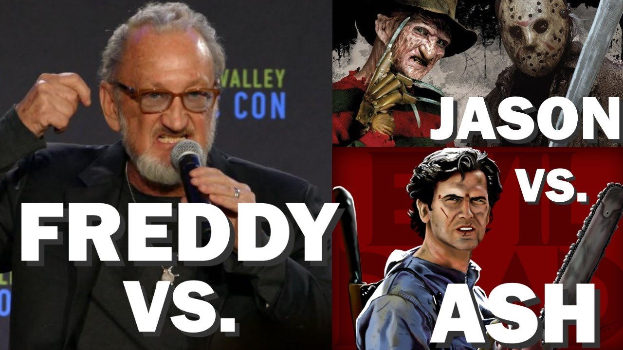 ROBERT ENGLUND says FREDDY VS. JASON VS. ASH  MOVIE ALMOST MADE! Silicon Valley Comic Con 2017 Panel