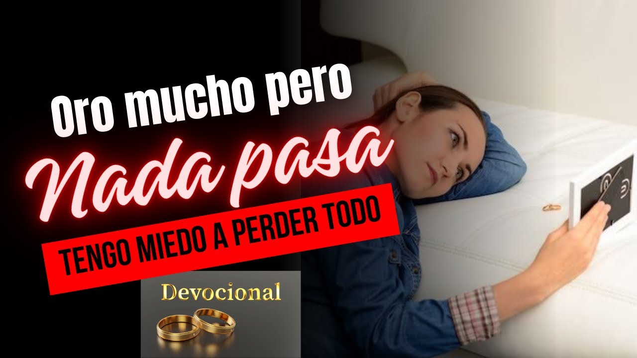 🟣 No veo el MILAGRO en mi ESPOSO, Tengo miedo que todo se pierda 🥺@Restaurando tu matrimonio de la mano de Dios