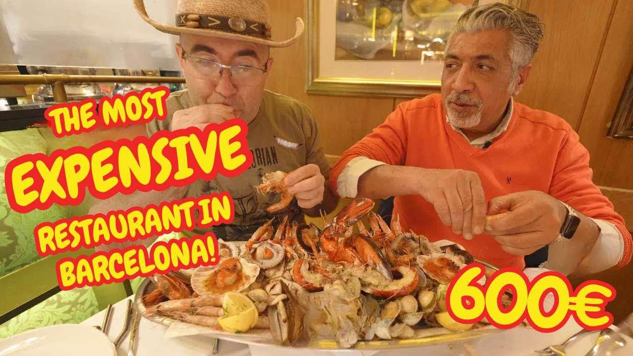 Trying Barcelona's Most Expensive Restaurant - Is It Worth It? | with Pino Prestanizzi