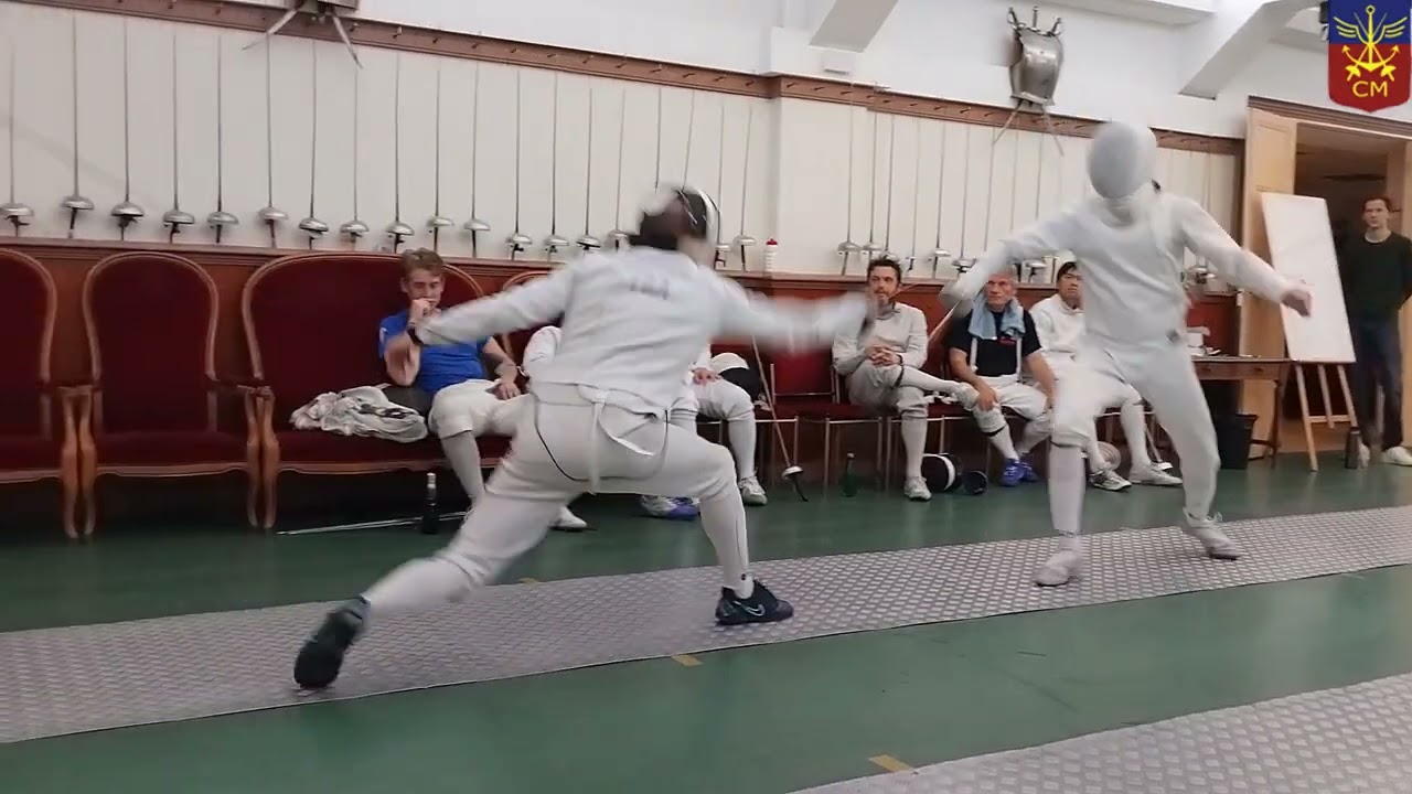 Finale épée Homme à la salle d'Armes du Cercle Miltaire