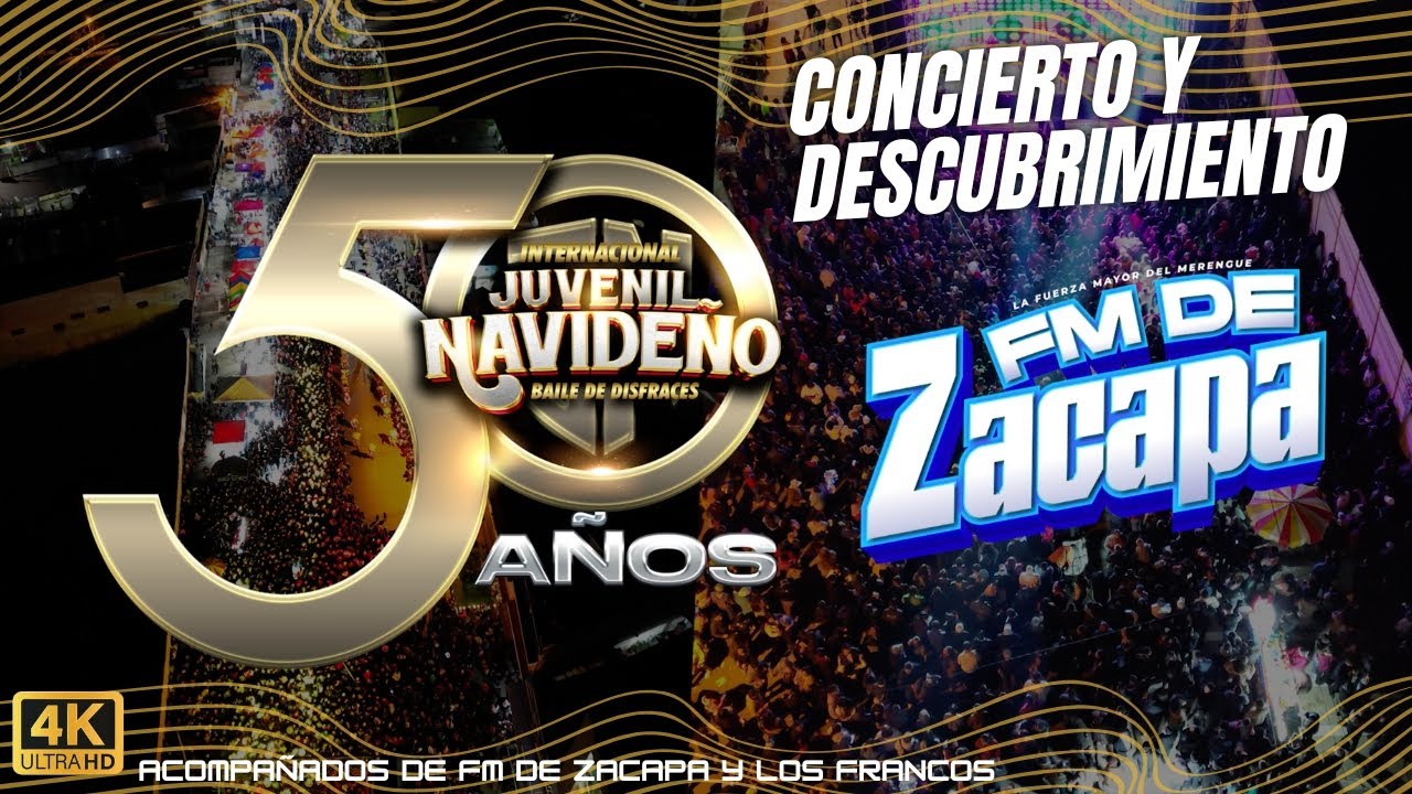 11. CONCIERTO FM DE ZAPACA Y DESCUBRIMIENTO/ BAILE DE DISFRACES JUVENIL NAVIDEÑO 01/01/2025