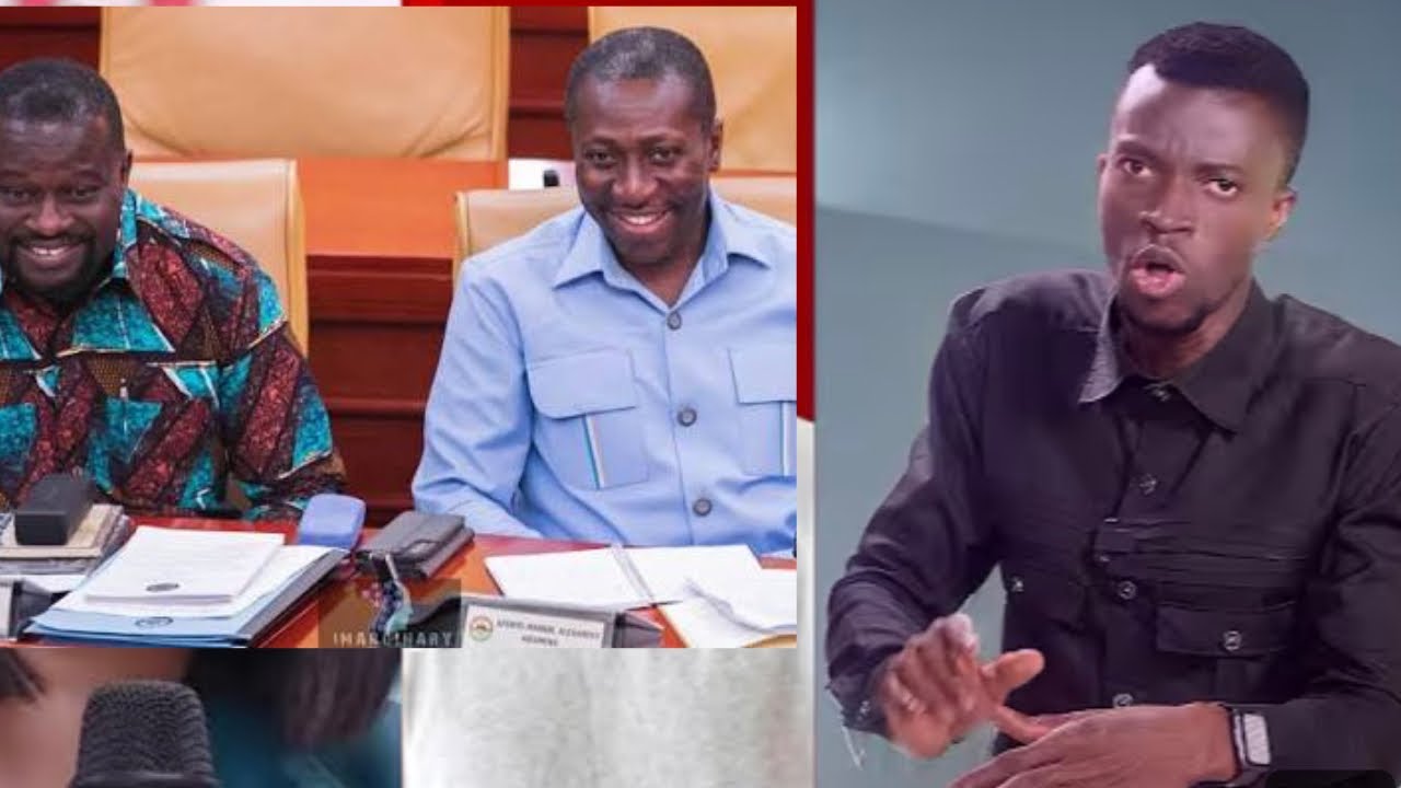 Herr..🔥 Ivan clapped back at Afenyo Markin over d!rty politics in Parliament,young people smart now