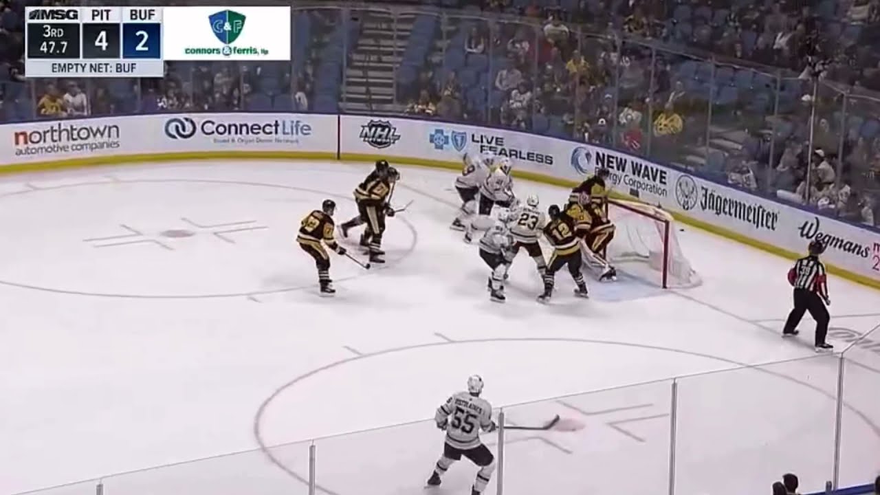 Rasmus Ristolainen runs into the boards