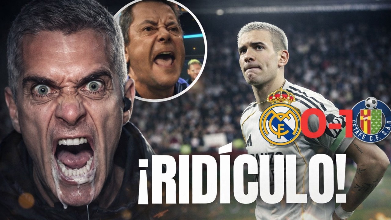 ¡RIDÍCULO MUNDIAL! Real Madrid PIERDE contra el GETAFE | ADIÓS A LA LIGA