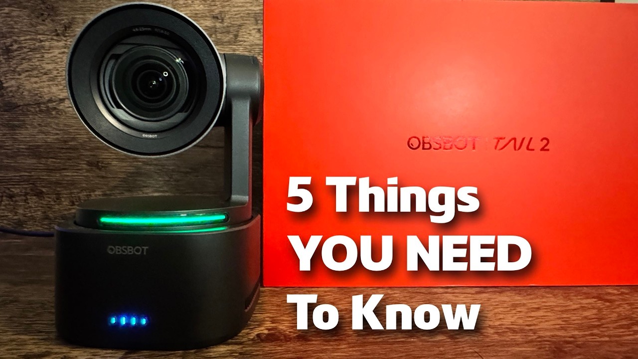 FIVE Things You Need to Know About the OBSBOT Tail 2