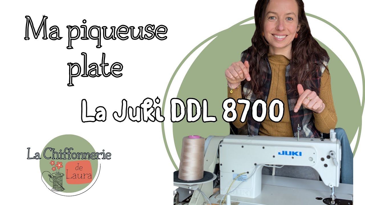 🧵 JUKI DDL 8700 : Mon Avis Après 1 Mois d'Utilisation + Démo couture et Prise en Main !