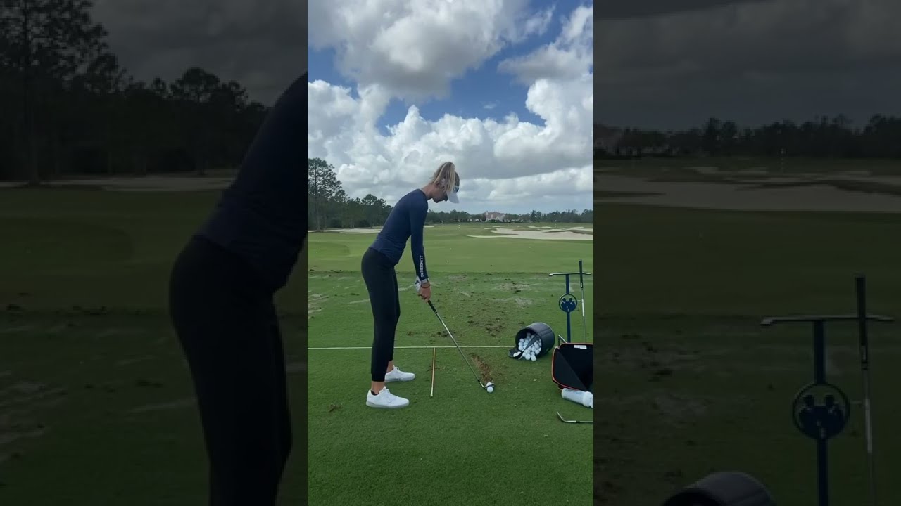 Nelly Korda Golf Swing | Practice | Golf Highlights