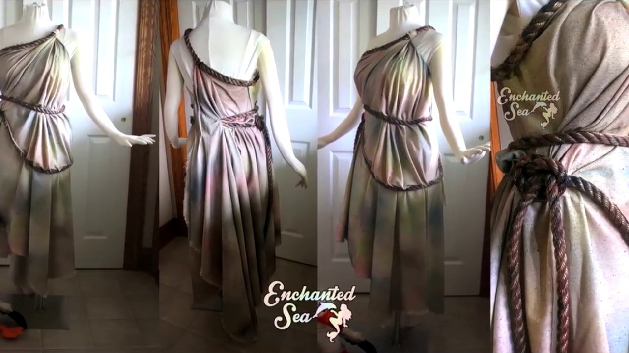 Behind the Seams: The Ariel Sail Dress (Tips on Costume Weathering)