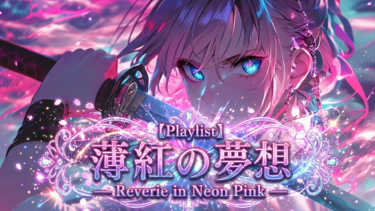 【Playlist】薄紅の夢想 — Reverie in Neon Pink — ｜Anime OP × Emotional Cinematic × Tragic Electronic｜