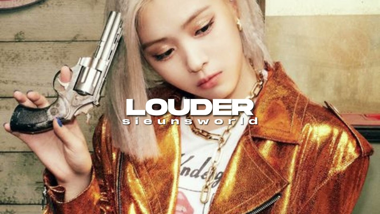 itzy - louder (sped up)