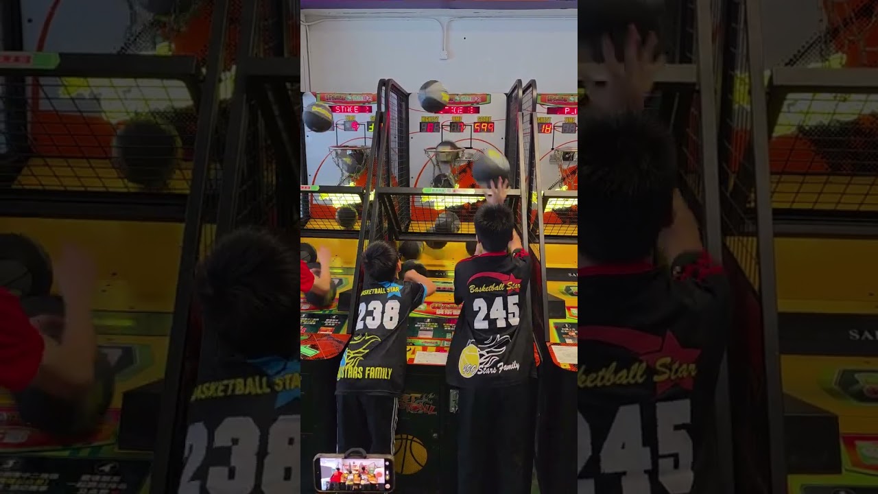 yoyo投籃機比賽場地與241、224、245、201雙打接力能破千嗎feat.@Luke_LGC_Basketball @TsTommy @M-trainA199 @THOR-es9rz