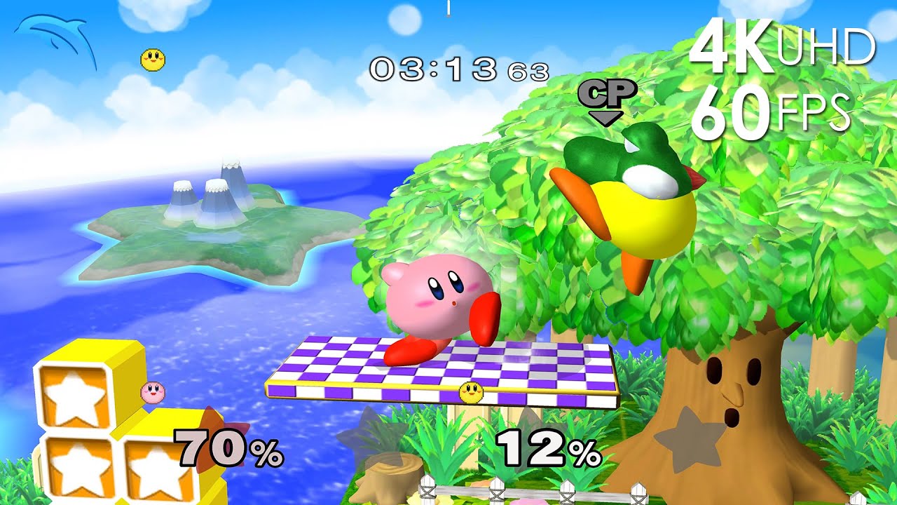 Super Smash Bros. Melee (4K / 2160p / 60 FPS / Texture Pack) | Dolphin Emulator 5.0-15571 | GameCube