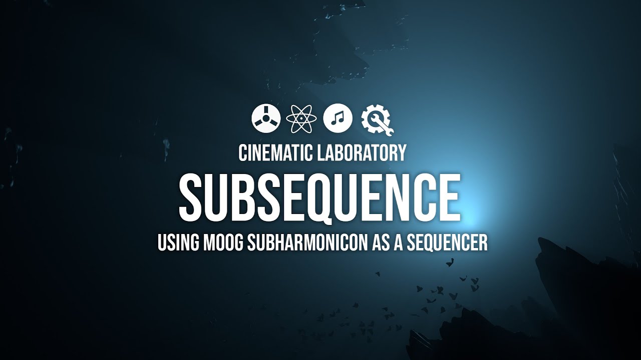 SubSequence | Using the Moog Subharmonicon as a sequencer.