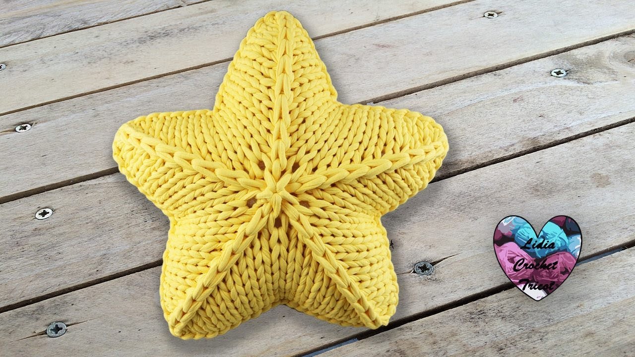 ⭐️Tricot Coussin étoile Tricot ⭐️ TrapiXL