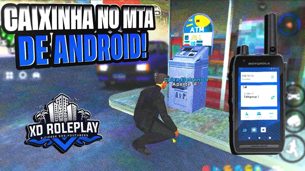 FIZ CAIXINHA NO MTA DE ANDROID E DEU RUIM!😨 - GTA SAMP XD ROLEPLAY