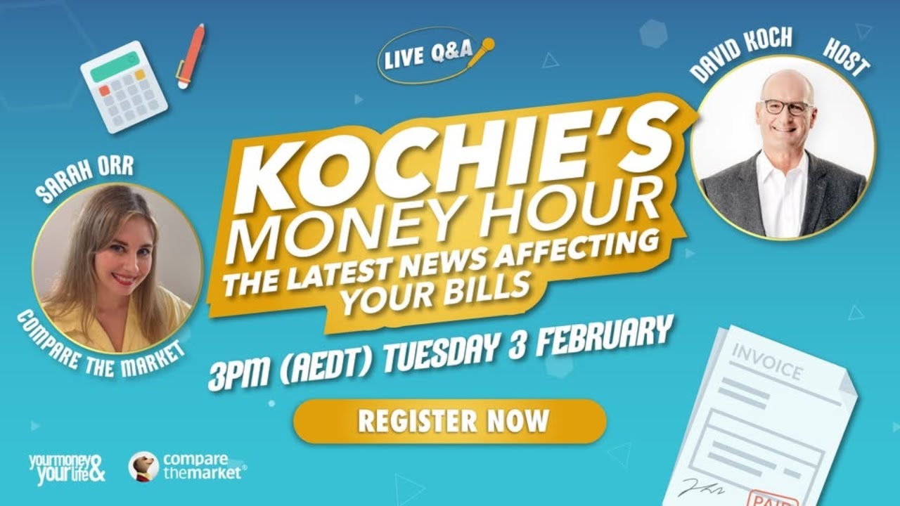 Kochie’s Money Hour: The Latest News Affecting Your Bills