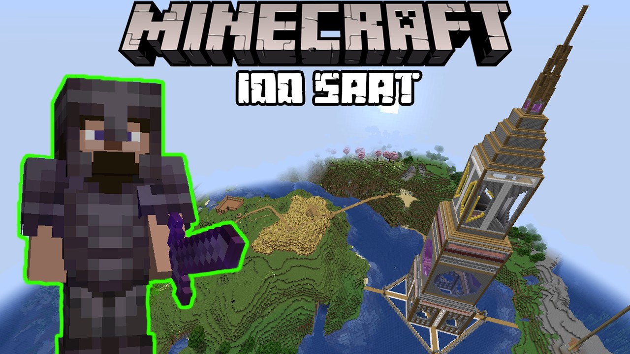 100 SAAT Boyunca Minecraft Oynamak