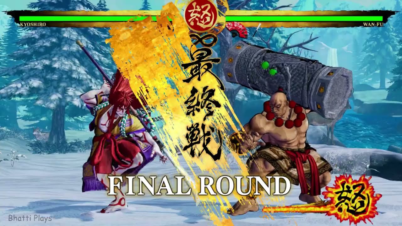 Kyoshiro VS Wan Fu I Samurai Shodown