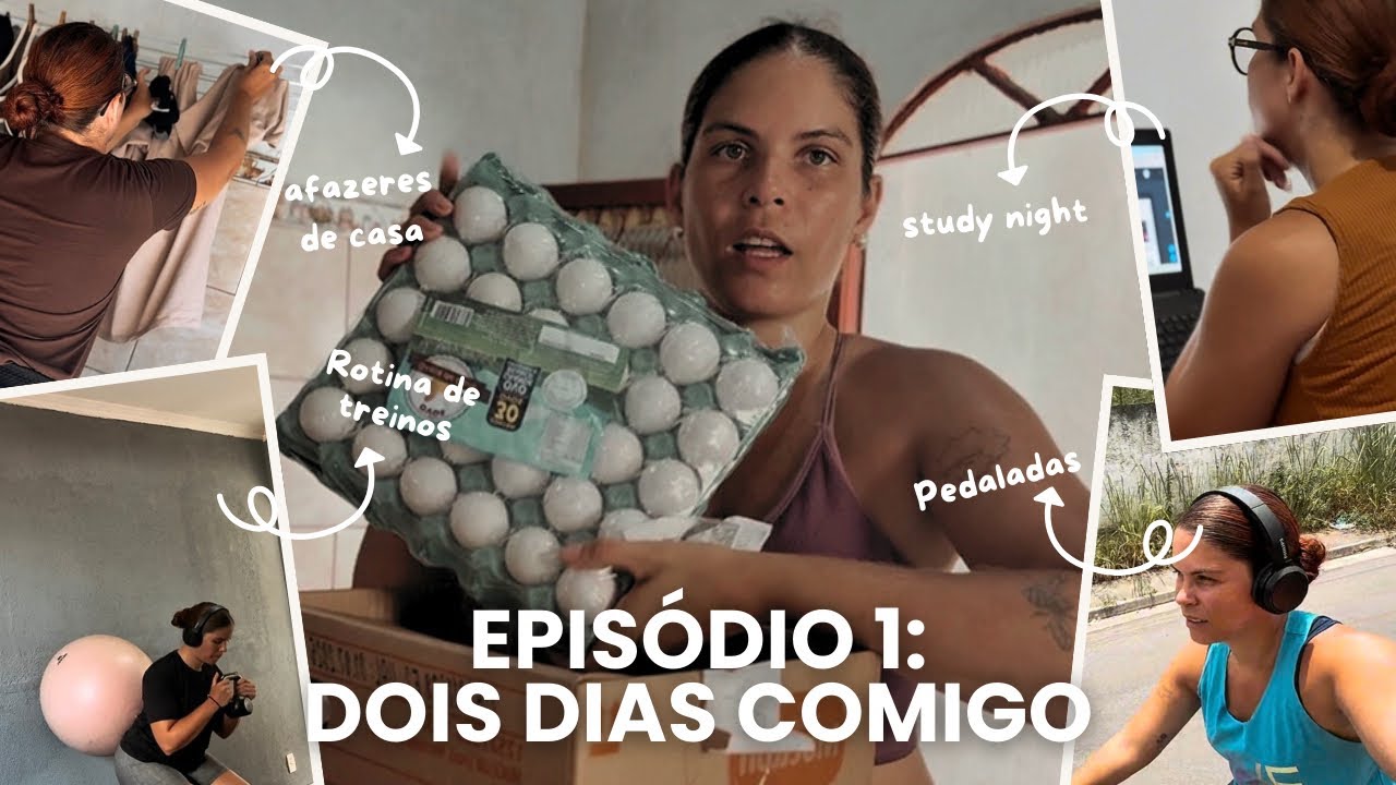 VLOG | dois dias comigo, autoescola, treinos e rotina