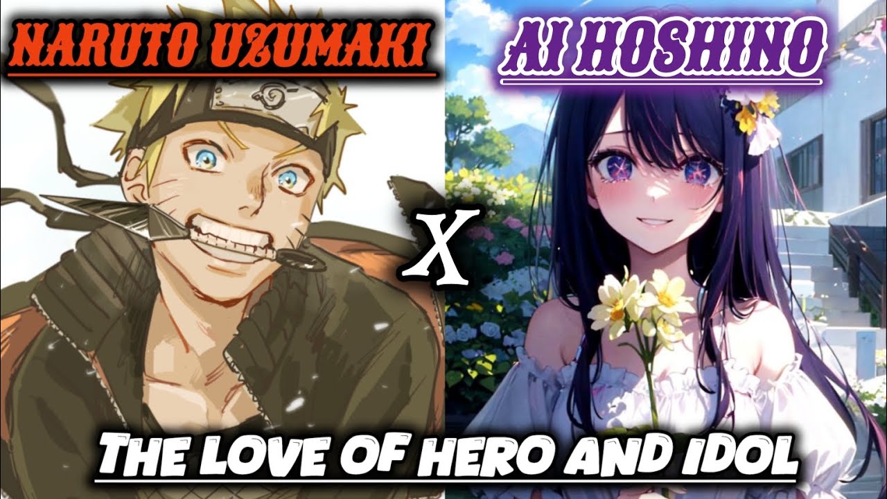 Naruto Uzumaki x Ai Hoshino | One~shot | Love emerged from different worlds | A Hero And An Idol!!!!