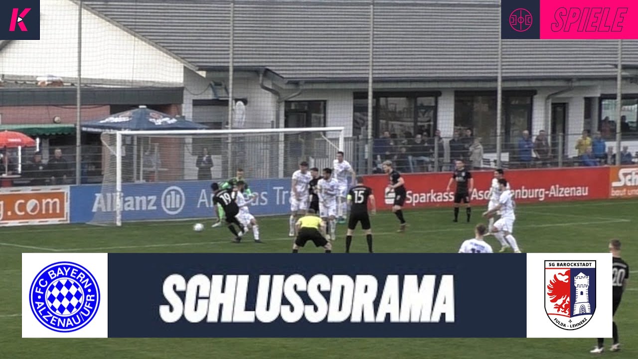 Pokalkrimi in Alzenau! Wer springt ins Hessenpokal-Halbfinale? | FC Bayern Alzenau – SG Barockstadt
