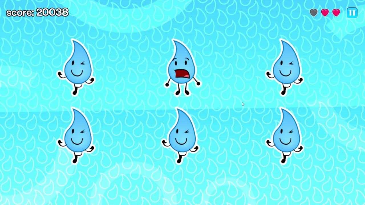 Reaching to score 54,489 on odd droplets [MY TEARDROP GAME PLAY]