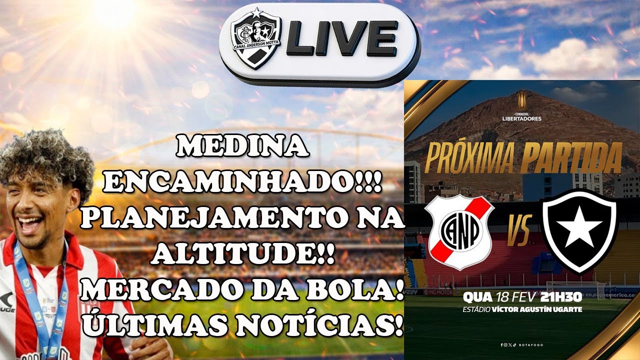 LIVE ALVINEGRA RAIZ - MEDINA ENCAMINHADO!!PLANEJAMENTO NA ALTITUDE!MERCADO DA BOLA!ÚLTIMAS NOTÍCIAS!