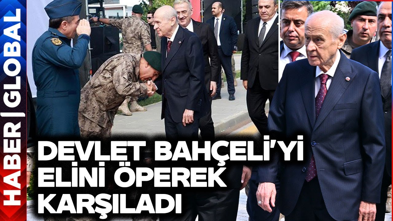 Özel Harekat Başkanı Süleyman Karadeniz, Devlet Bahçeli'nin Elini Öptü