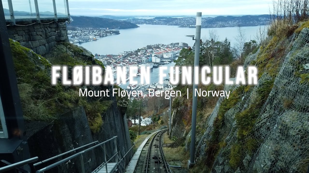Fl&oslash;ibanen Funicular Time-Lapse | Mount Fl&oslash;yen | Bergen