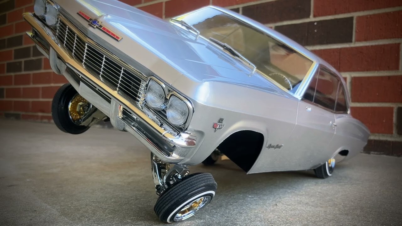 &ldquo;OG&rdquo;.. 1965 Chevy Impala RC Lowrider #blocboiz #jevries #lowriders #rclowrider #redcatlowriders 