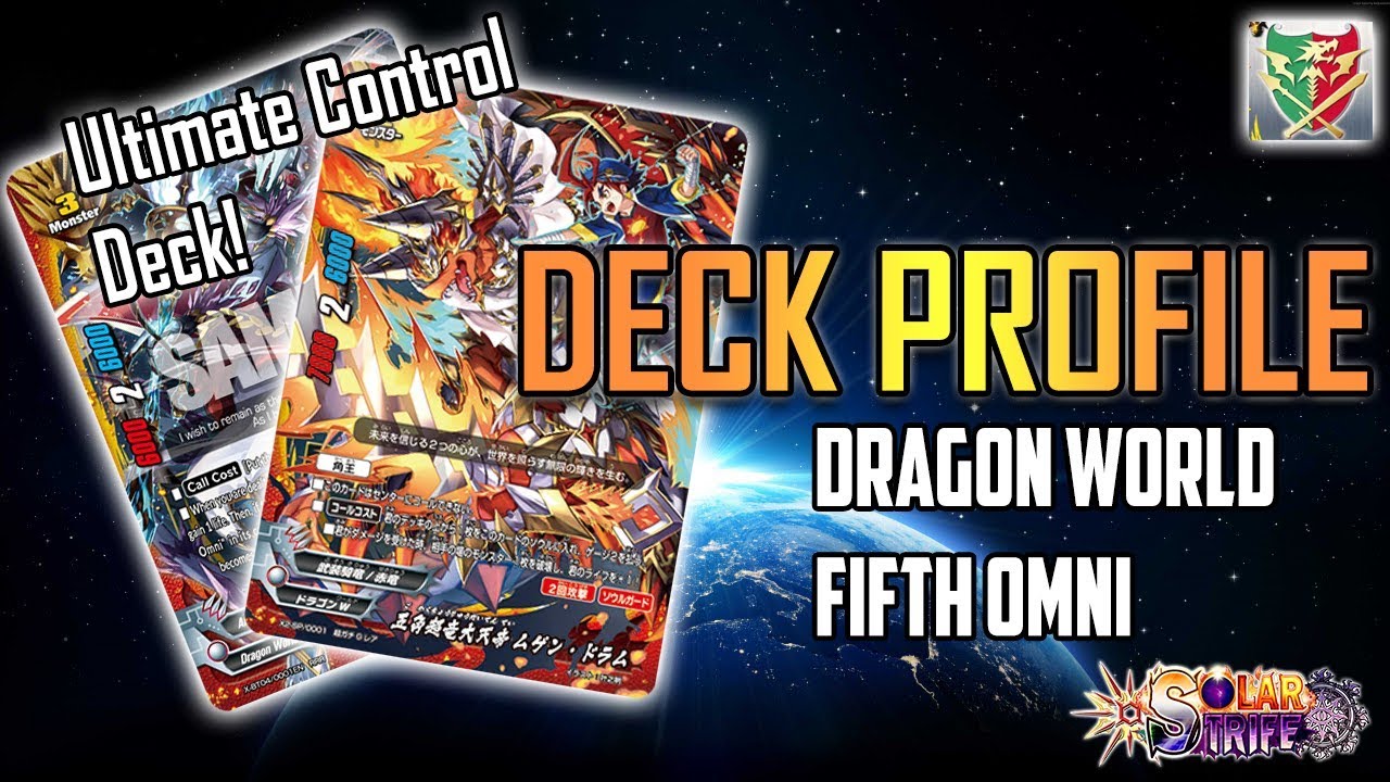Future Card Buddyfight Deck Profile : (Dragon World) 