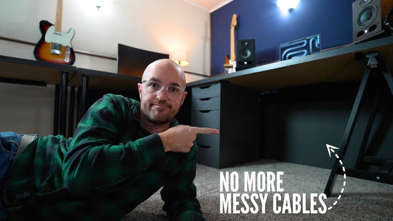The Fastest Cable Management Fix (Takes 90 Seconds)